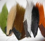 bucktail assort 6 NATUR.  colors Wapsi